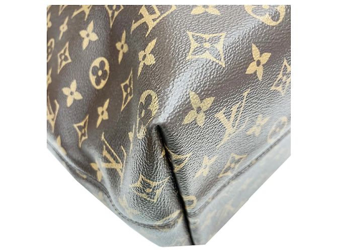 Louis Vuitton Iena MM Monogram Tote Bag Braun - Ansicht 8