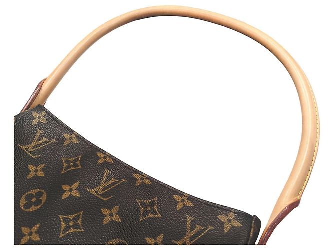 Borsa a Spalla Looping MM Monogramma Louis Vuitton Marrone - vista 10
