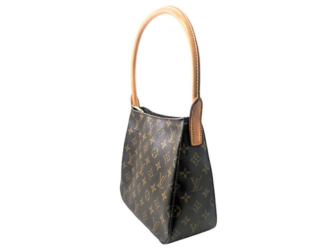 Borsa a Spalla Looping MM Monogramma Louis Vuitton Marrone - vista 2
