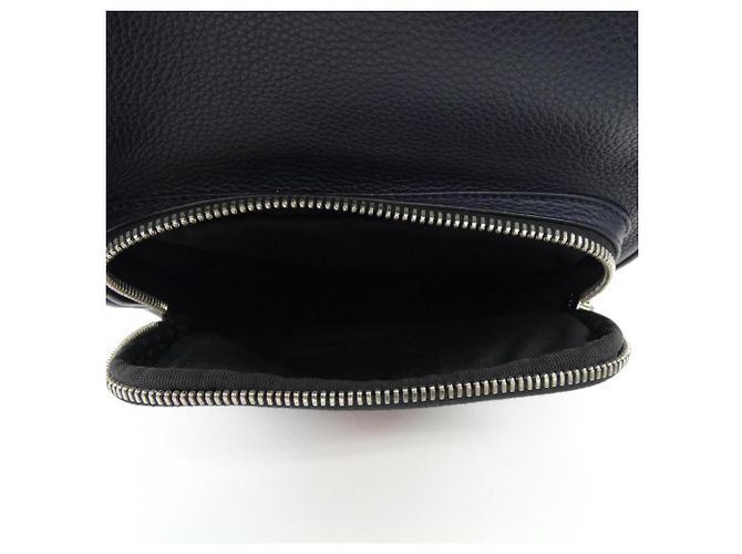 Borsa a mano blu navy Christian Dior - vista 7