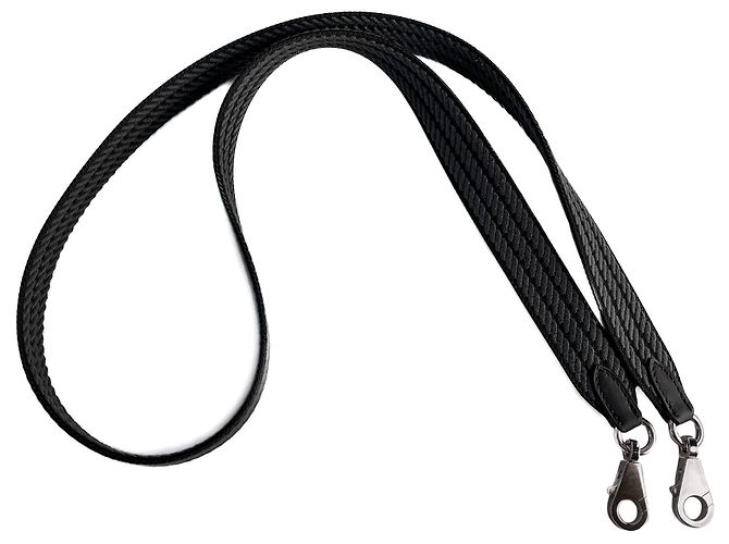 Hermès Cinghia Cordage 25 in tela, tracolla navy Blu navy - vista 2