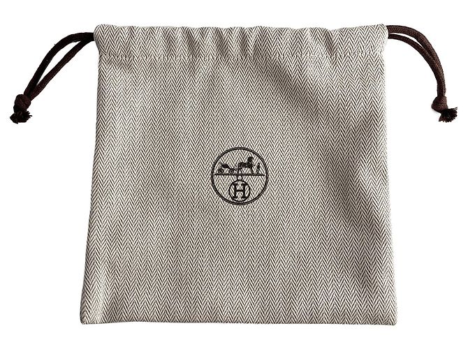 Hermès Cinghia Cordage 25 in tela, tracolla navy Blu navy - vista 4