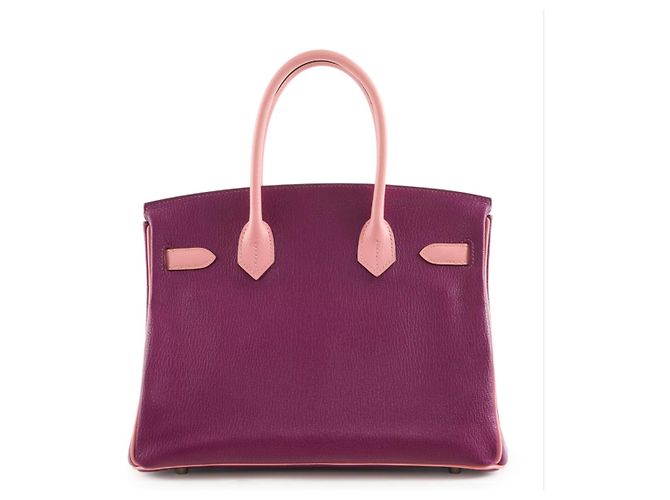 Hermès Bolso HERMES BIRKIN 30 HSS Púrpura - vista 2