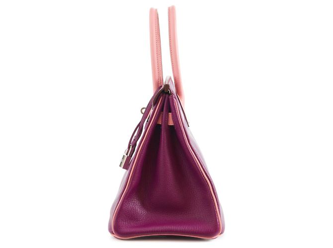 Hermès Bolso HERMES BIRKIN 30 HSS Púrpura - vista 17