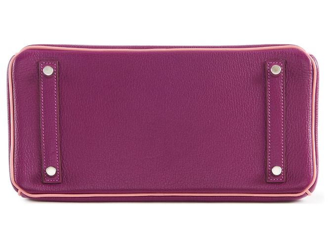 Hermès Bolso HERMES BIRKIN 30 HSS Púrpura - vista 20