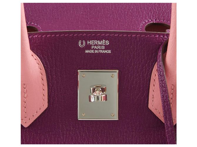 Hermès Bolso HERMES BIRKIN 30 HSS Púrpura - vista 21