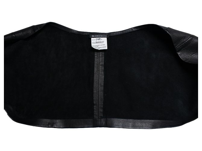 Ann Demeulemeester, Lederbolero - Ansicht 5