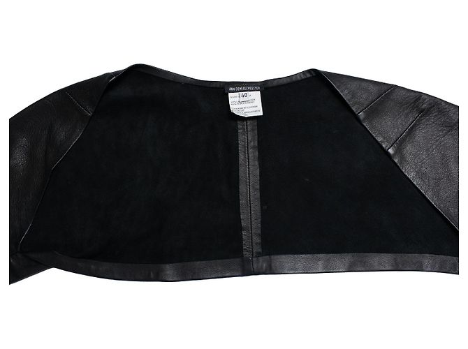 Ann Demeulemeester, Lederbolero - Ansicht 6