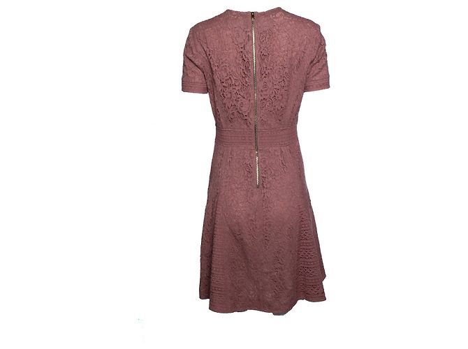 Burberry, Mauve Kleid in altrosa Pink - Ansicht 3
