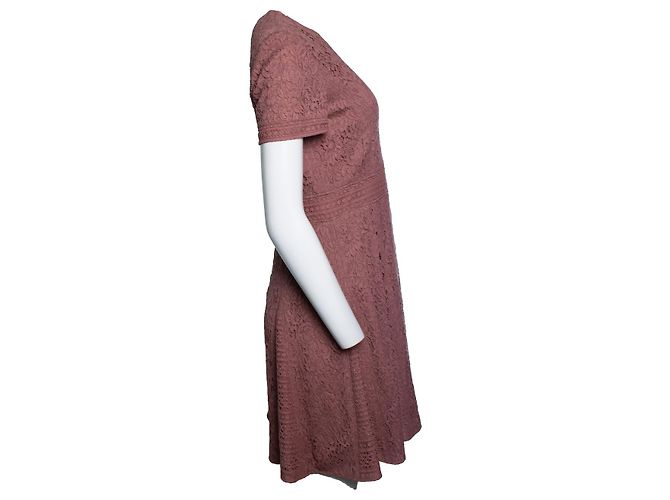 Burberry, Mauve Kleid in altrosa Pink - Ansicht 4