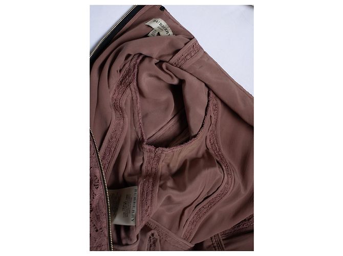 Burberry, Mauve Kleid in altrosa Pink - Ansicht 7