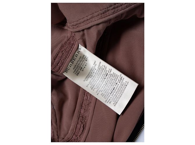 Burberry, Mauve Kleid in altrosa Pink - Ansicht 9