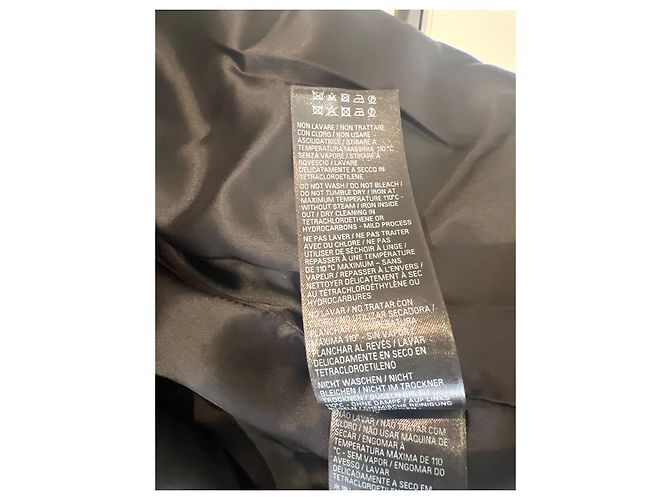 Balenciaga Wollmantel Schwarz - Ansicht 13