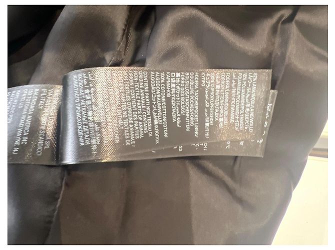 Balenciaga Wollmantel Schwarz - Ansicht 15