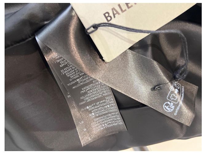 Balenciaga Wollmantel Schwarz - Ansicht 17