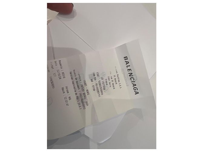 Balenciaga Wollmantel Schwarz - Ansicht 19