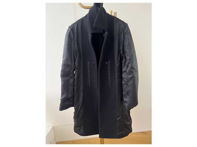 Balenciaga Wollmantel Schwarz - Ansicht 8