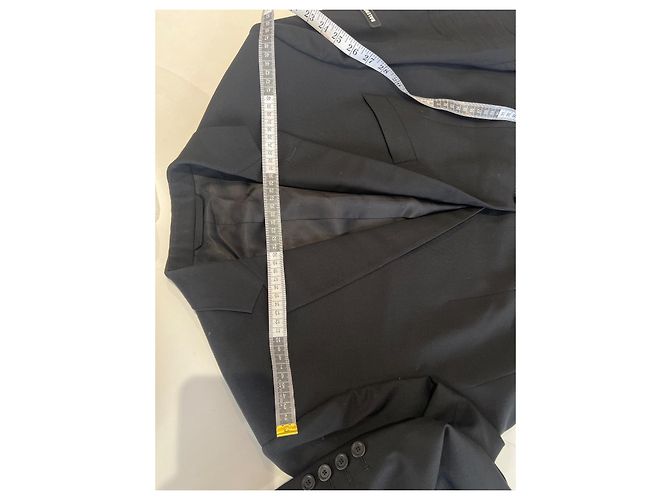 Blazer Balenciaga de lana negro - vista 10