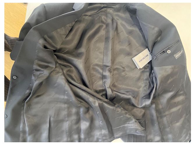 Blazer Balenciaga de lana negro - vista 14