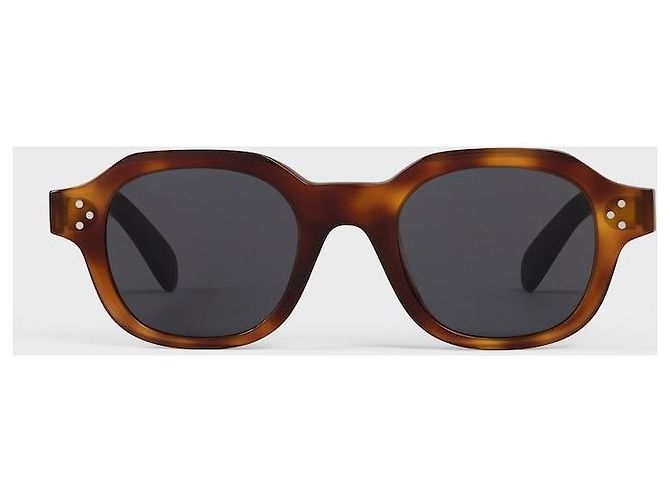 Céline CELINE SONNENBRILLE SCHWARZER RAHMEN 60 AUS ACETAT Braun - Ansicht 3