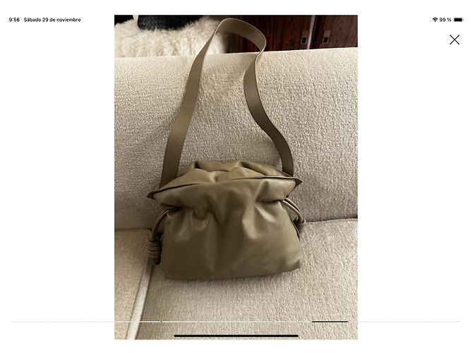 Loewe Flamenco Ledertasche Grau - Ansicht 2