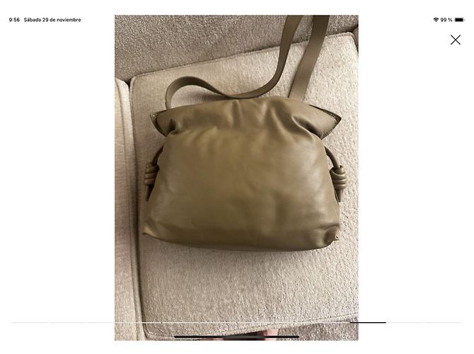 Loewe Flamenco Ledertasche Grau - Ansicht 3