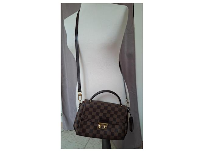Louis Vuitton Croisette Damier Ebano Marrone - vista 12