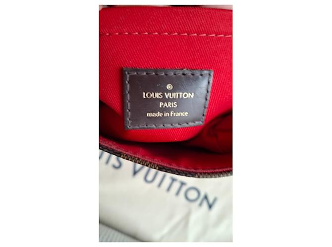 Louis Vuitton Croisette Damier Ebano Marrone - vista 3