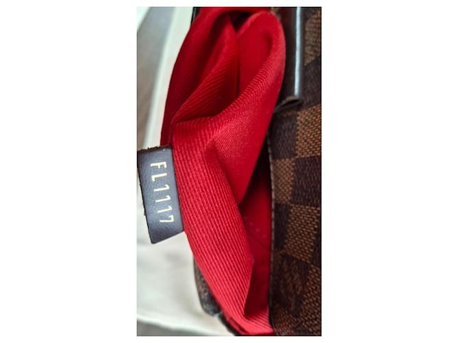 Louis Vuitton Croisette Damier Ebano Marrone - vista 4