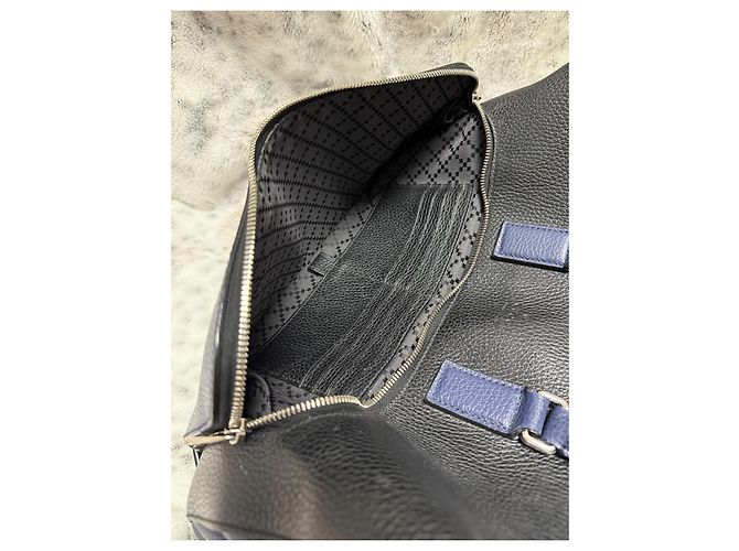 Borsa da viaggio Gucci Cosmopolis (Valigetta) Nero Blu - vista 11