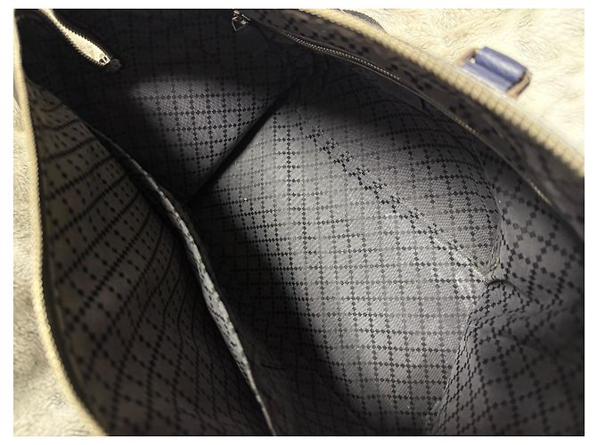 Borsa da viaggio Gucci Cosmopolis (Valigetta) Nero Blu - vista 8