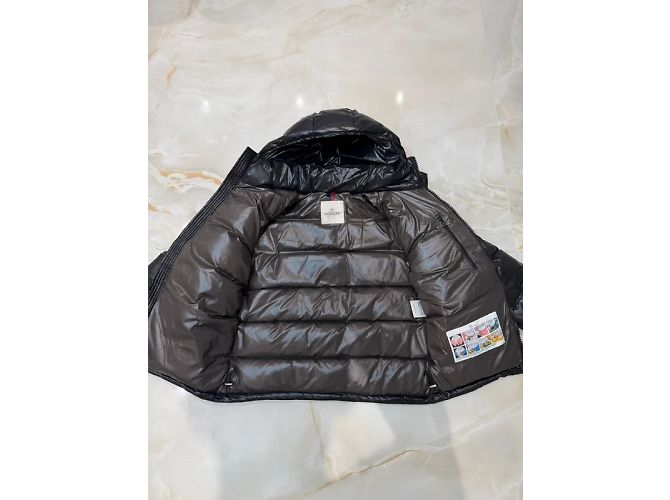 Moncler Maya Giacca Nera Taglia L Nero - vista 4