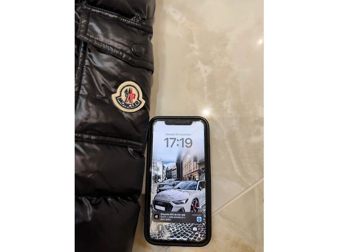 Moncler Maya Giacca Nera Taglia L Nero - vista 6