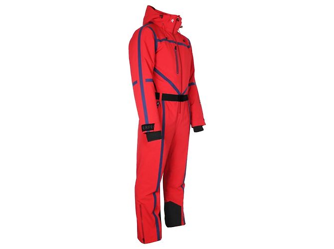 Tuta da sci Perfect Moment Nero Rosso Blu - vista 2