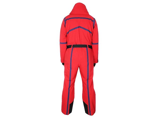 Tuta da sci Perfect Moment Nero Rosso Blu - vista 3