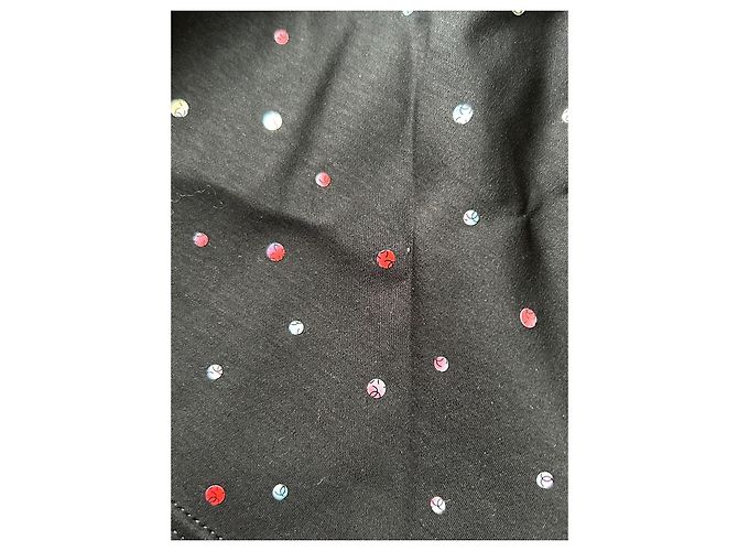 Chanel Shorty Culotte Black CC Pattern Size 36 - view 4