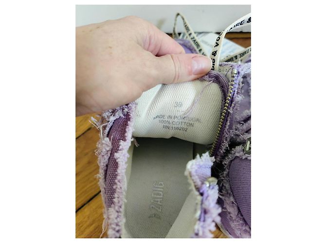 Tênis Zadig & Voltaire Roxo - vista 4