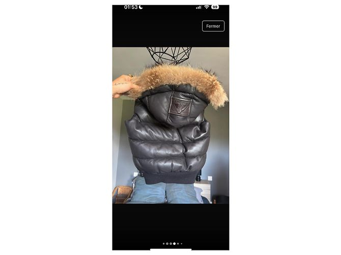 Pyrenex sin mangas negro - vista 2