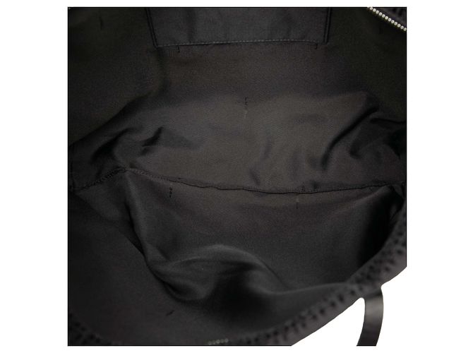 Tote en toile micro Zucchino noir de Fendi - vue 4