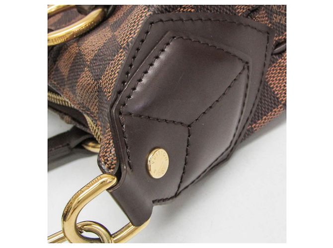 Evora Borsa a mano/sacchetto a spalla Louis Vuitton Damier Évora MM per donne Marrone Damier ebene - vista 12
