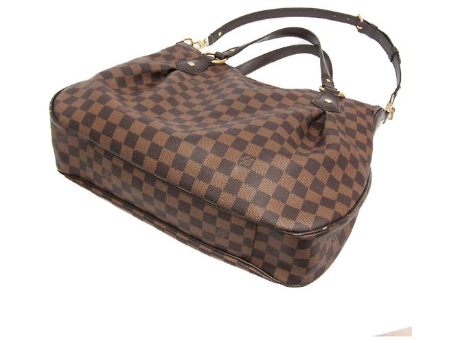 Evora Borsa a mano/sacchetto a spalla Louis Vuitton Damier Évora MM per donne Marrone Damier ebene - vista 2