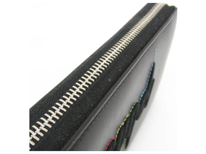 Cartera larga bi-fold Gucci Blade en negro - vista 11