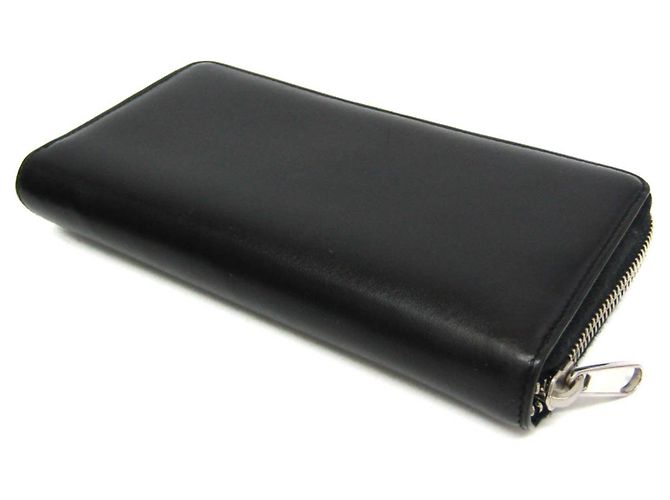 Cartera larga bi-fold Gucci Blade en negro - vista 3