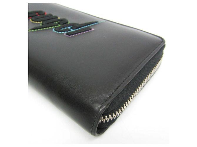 Cartera larga bi-fold Gucci Blade en negro - vista 8