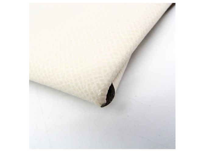 Monedero Hermès Bastia Verso Blanco Beige - vista 10