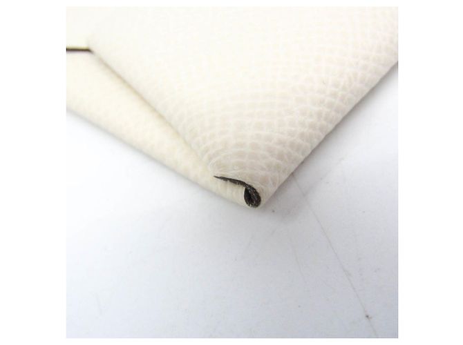 Monedero Hermès Bastia Verso Blanco Beige - vista 9
