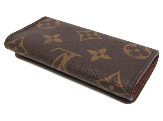 4 Schlüsselhalter Monogramm Louis Vuitton Braun - Ansicht 3