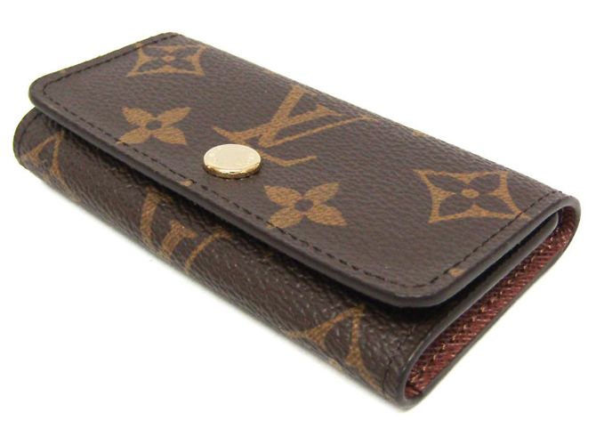 4 Schlüsselhalter Monogramm Louis Vuitton Braun - Ansicht 5