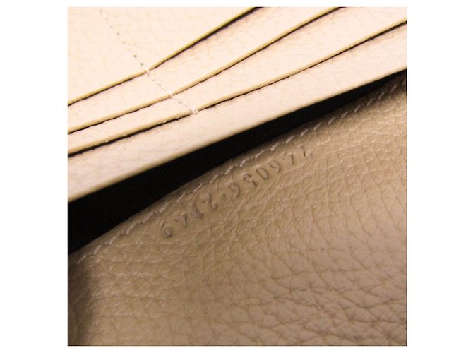 Gucci Interlocking G 746056 Portafoglio in pelle con catena/spalla per donna Marrone chiaro - vista 14
