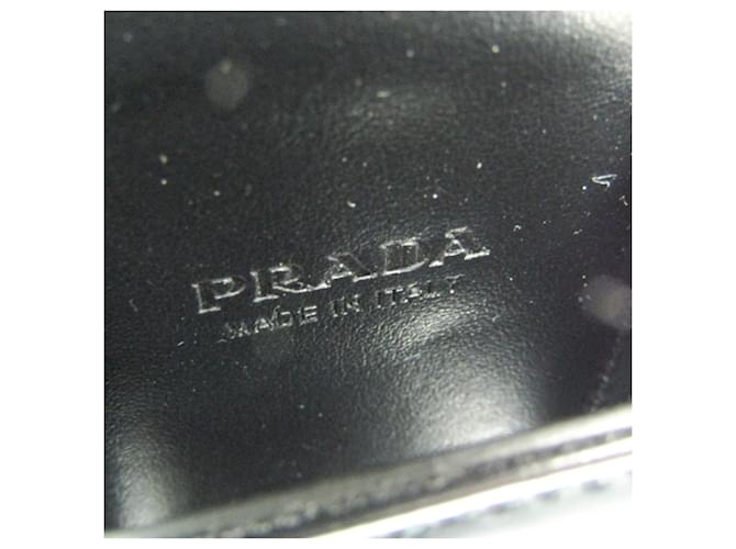 Funda para teléfono con logo triangular de Prada Negro - vista 11